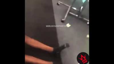 Boy had no chance against those bombs.