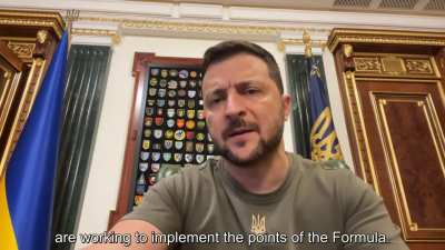 "We are preparing powerful things for Ukraine, strengthening our state, our warriors." -- President Zelenskyy's address, 18th August 2023