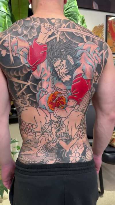 Susanoo Back Piece Update &amp;amp; Color Discussion