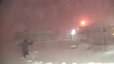 Weatherman Jim Cantor is extremely passionate about &ldquo;thunder snow&rdquo;