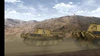 If Girls und Panzer das finale part 3 is an average War Thunder match (featuring War Thunder music and historically accurate WT player reaction, probably)