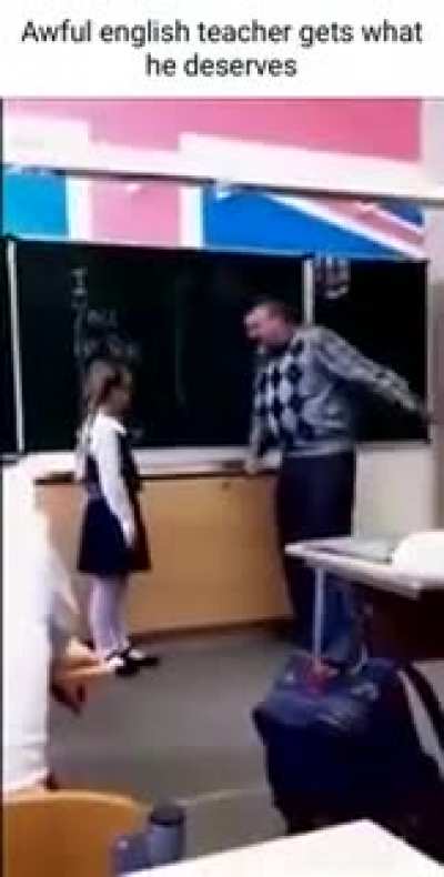 "You Deserve it Professor"!....