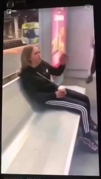 Doing this to a girl on a subway&hellip;