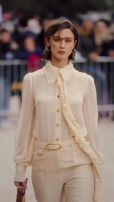 "And just like that, this fashion season is over. Au revoir Paris.. until we meet again"