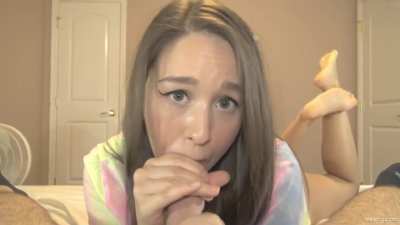 Beautiful and sensual pov facial