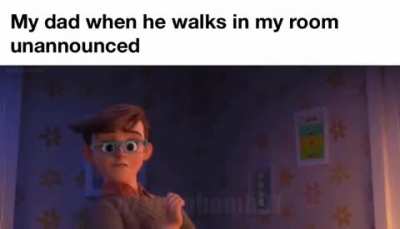 Should&rsquo;ve knocked first
