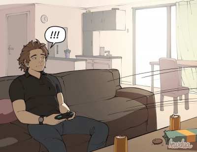 He just likes to watch (Lewdua)