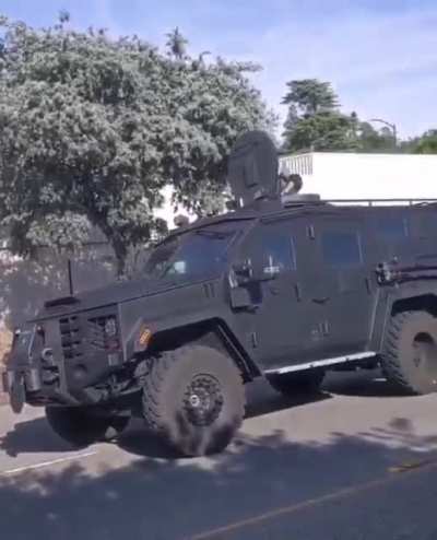 "If you do not move, you will be dead," . SWAT California
