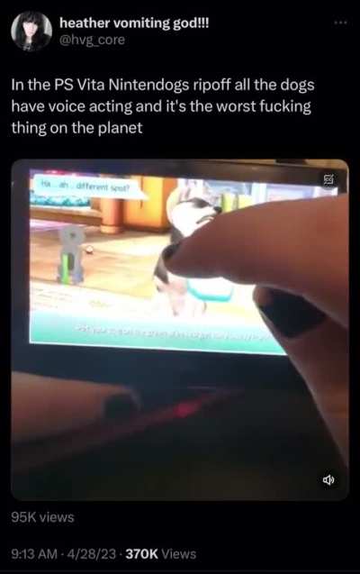 voice acting rule