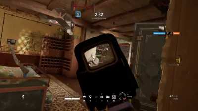 You can instantly destroy a barricade with Osa if you hold down the attachment button for about a second.