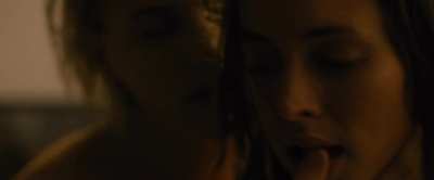 Hot girl cheating with strapon bearing lesbian womanizer