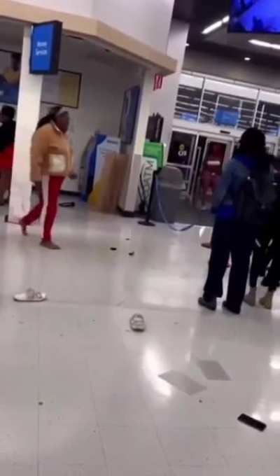 A normal day in Walmart