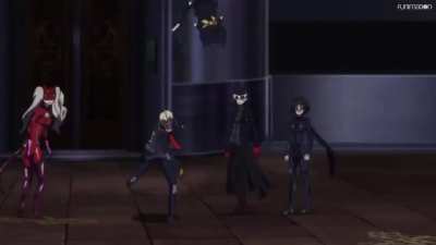 Ryuji says "YEET"