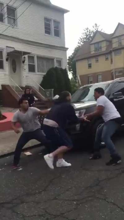 Machete, baseball bat, wrestling moves, and ice cream, this has it all.