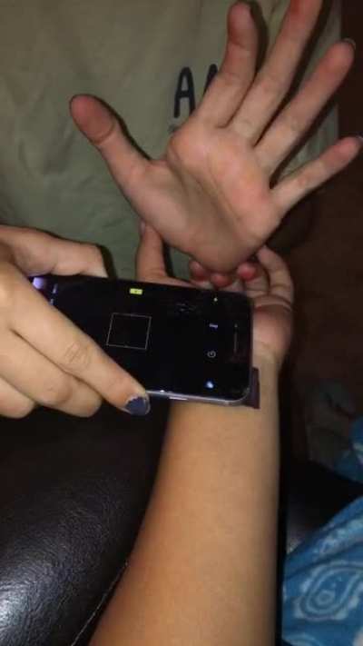 She didn&rsquo;t believe the iPhone Sharpie shock was real