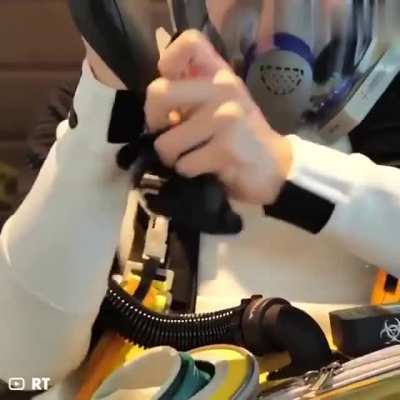 This Father Creates "Death Stranding" Suit To Protect His Baby From Coronavirus