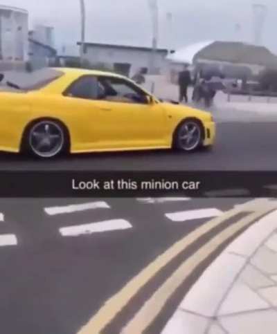 This is one of the best GTRs in Britain. For more info look up &ldquo;minion R34&rdquo;