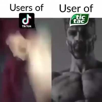 Tik tok 🤢👎 &amp;gt; tic tac 😎👍