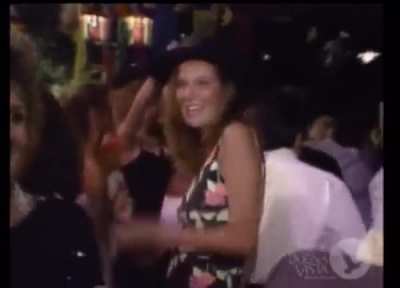Adults partying at Walt Disney World&rsquo;s Pleasure Island in 1992