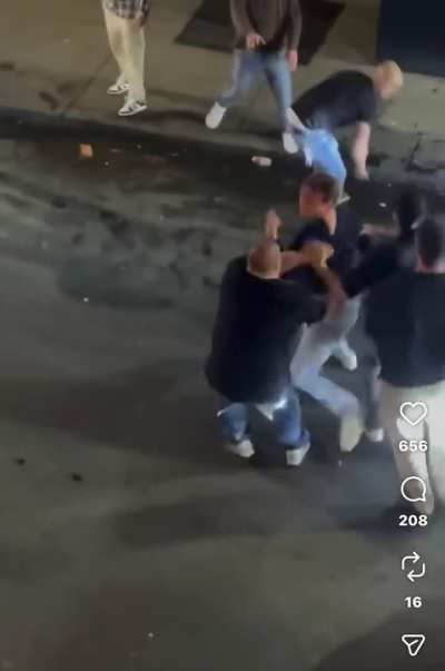 Bareknuckle fighter Johnny “Cannoli” Garbarino sparked a melee outside of Barstool Sansom Street (Philadelphia) last weekend.