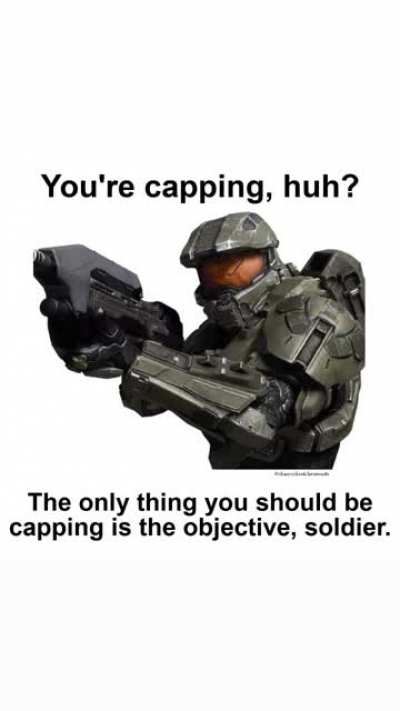 Good soldiers follow orders
