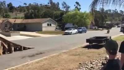 Kevin, did you reinforce the landing ramp?