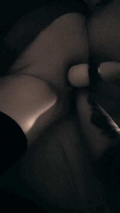 Her fist is wrist deep in my pussy