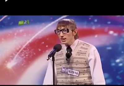 Man&rsquo;s got talent