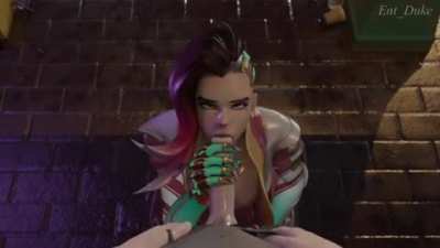 Sombra sucking (Ent_Duke)