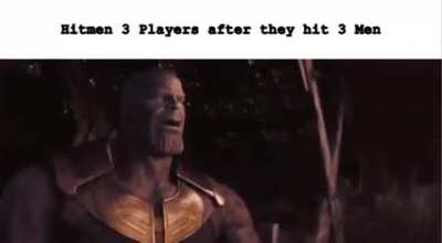 Hitmen when he finally hits agent 47