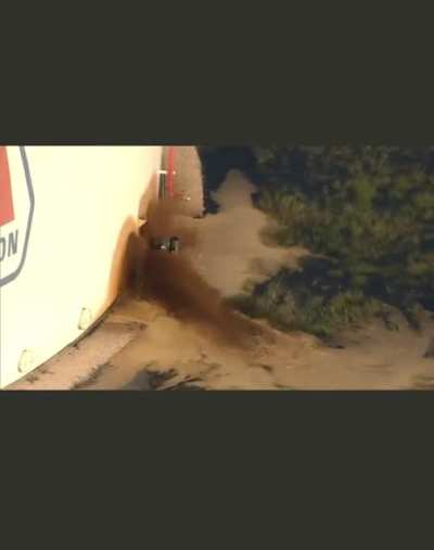 Oil tank leaking near Houston TX. Happening now-10-5