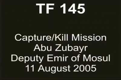 US Special forces conducting operations in Iraq early 2000&rsquo;s