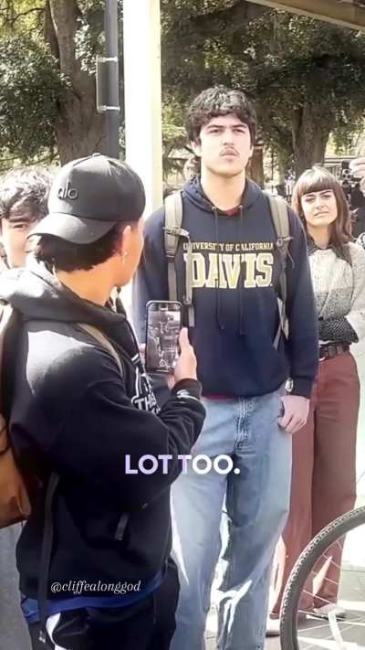 He didn&rsquo;t even have a comeback for that