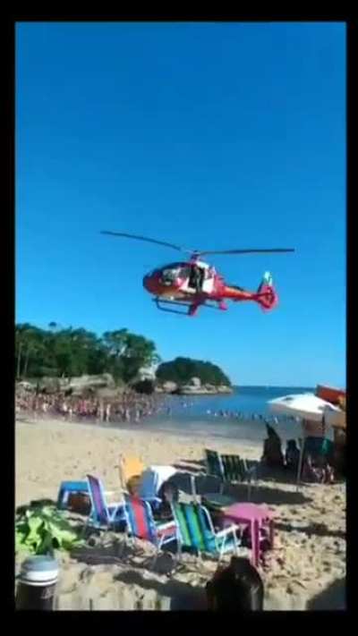 Rescue in the Beach