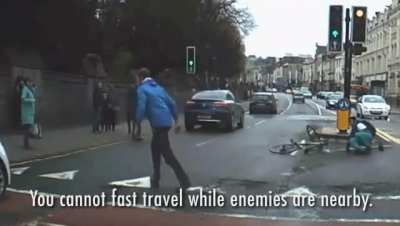 Let him cycle in peace