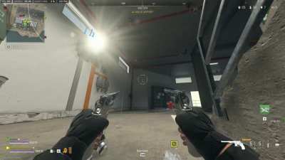 An enemy airstrike is coming so I told my buddy to stay away from the windows just in case we get killed thru walls then this happened