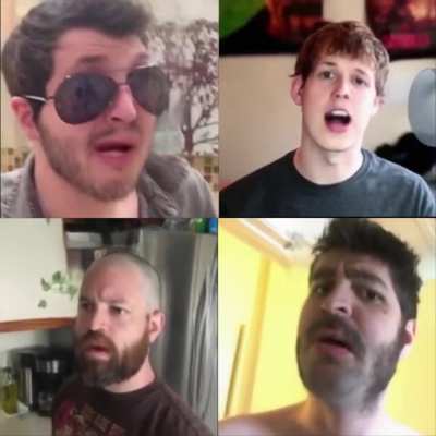 Oh my god the whole gang is here, I'd call this a wholesome 100?