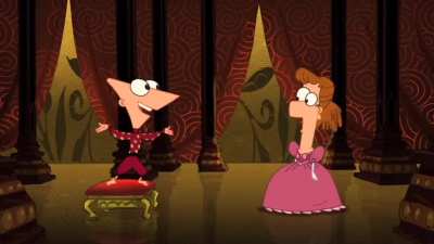 Last night I watched Rollercoaster and Rollercoaster The Musical back to back (an interesting experience) and after listening to the songs again I just realized what the background vocals in &ldquo;Hey Ferb&rdquo; are singing. My mind is blown
