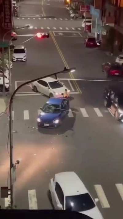 What&rsquo;s worse than one road raging idiot in a car? Seven road raging idiots in cars.