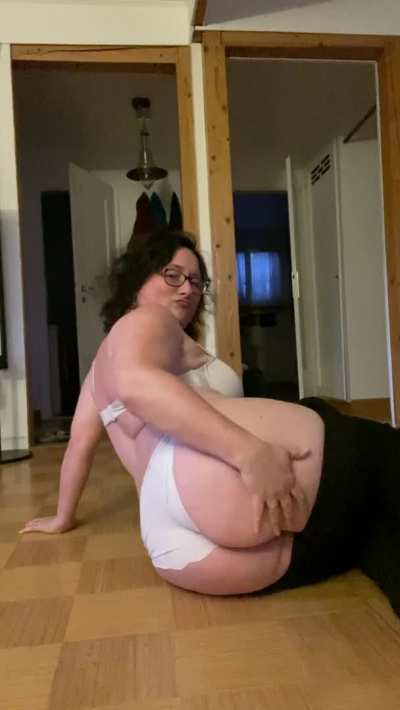 Well here's my ass-- want a feel?