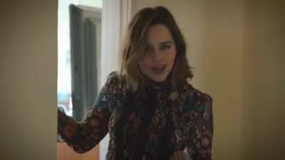 Emilia Clarke says we need to pay more attention to her tits.