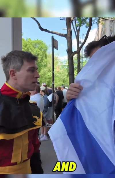 Trolling protest using Avatar