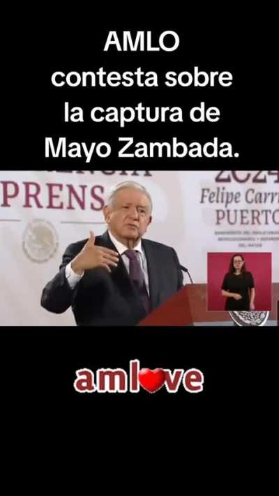 Por si alguien no ha visto la reacci&oacute;n del 💩 con respecto a la captura del Mayo, la pinche jetota que se carga el pendejo 🤣🤣🤣🤣😬🫠🤫