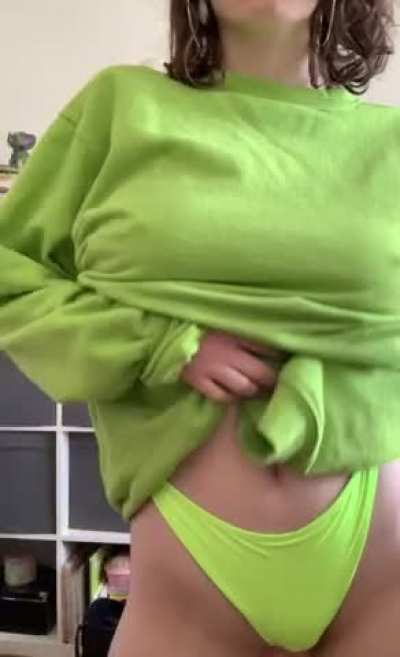 Here is my first try of a tittydrop 😇