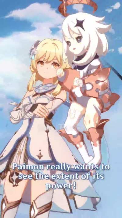 Paimon the cannon