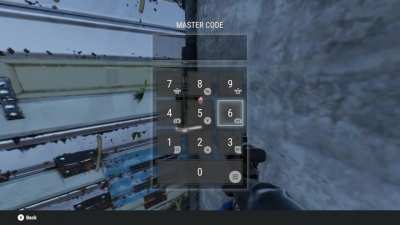 Hacked our door camping neighbors loot room with the master code