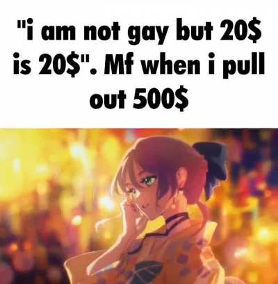 Bro I ain't gay but 