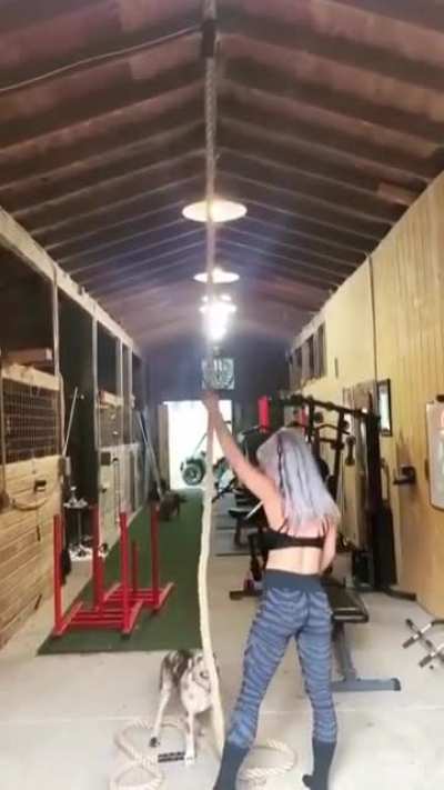 Liv's little jiggle