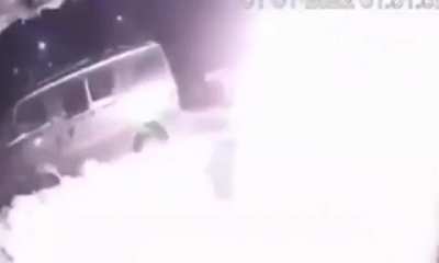 Lighting fireworks inside