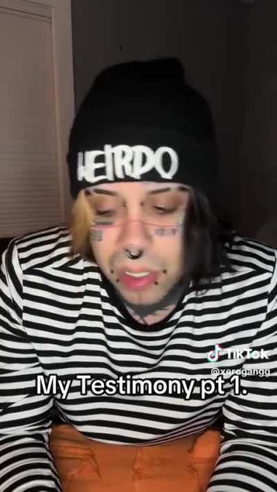 His &ldquo;testimony&rdquo; - posting so you don&rsquo;t add to views so he can&rsquo;t make money